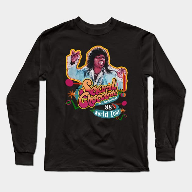 Randy Watson and Sexual Chocolate Long Sleeve T-Shirt by Luna Lovers